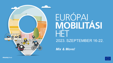 Európai mobilitási hét 2023.09.26-22